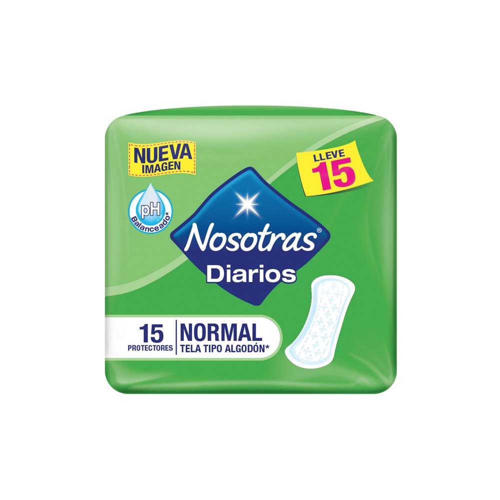 Nosotras Protectores Diarios – 15 Unidades