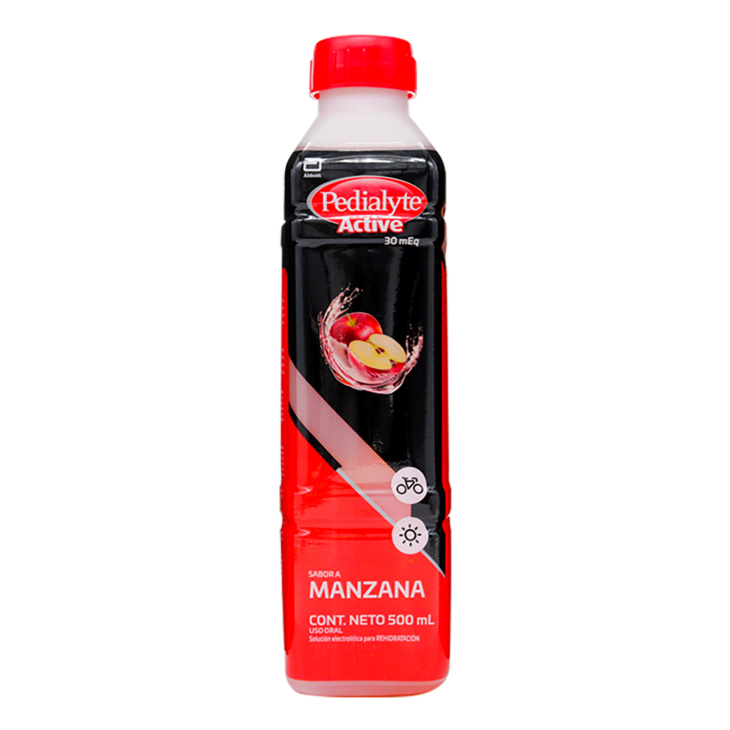 Pedialyte con Zinc 500 ml sabor manzana