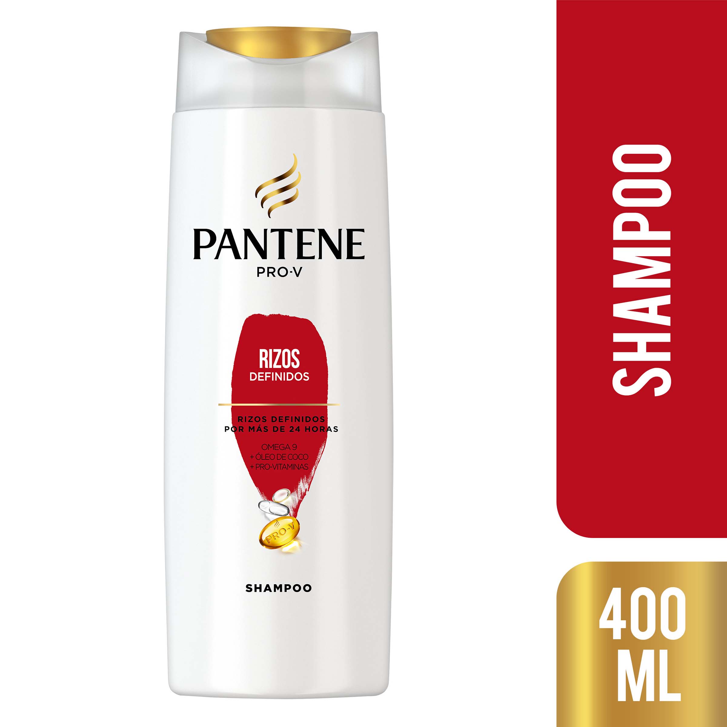 Pantene Rizos Definidos Pro-V Champú 400 ml