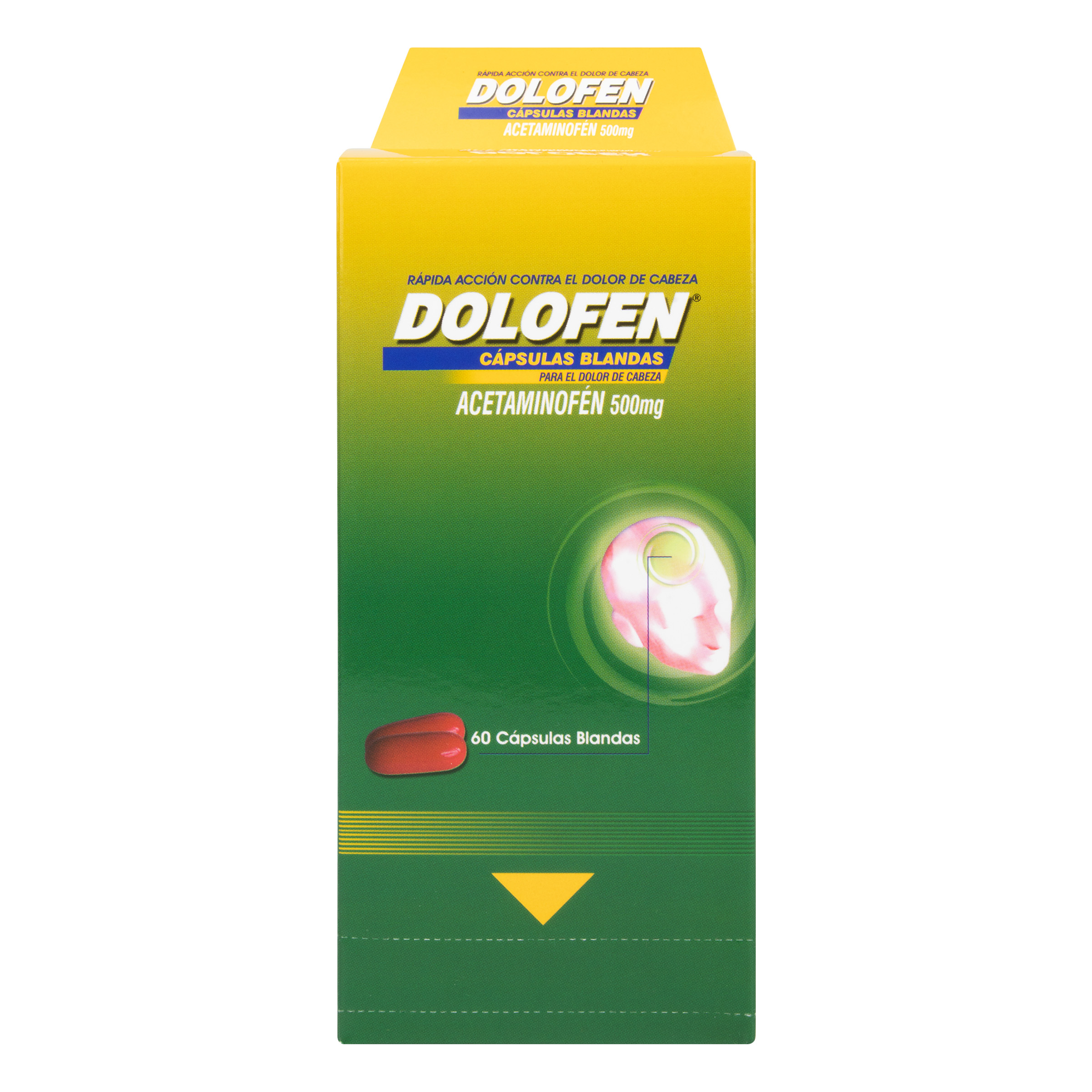 Dolofen 500 mg – 60 cápsulas (acetaminofén) - PROCAPS S.A.