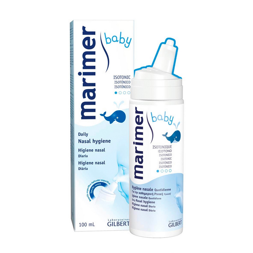 Marimer Solución isotónica para bebé – spray nasal 100 ml