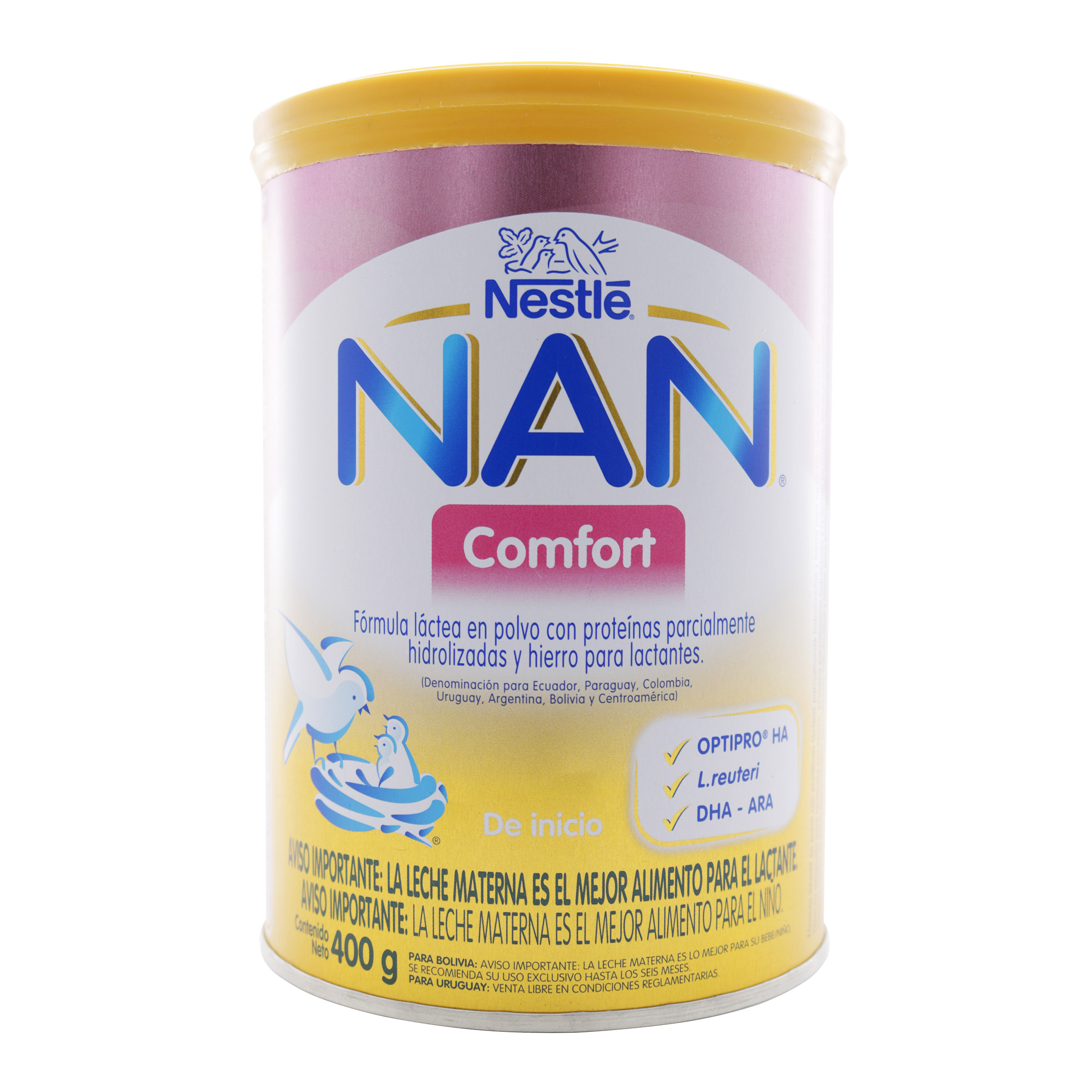 NAN Comfort LR 400 g Leche en Polvo – Nestlé