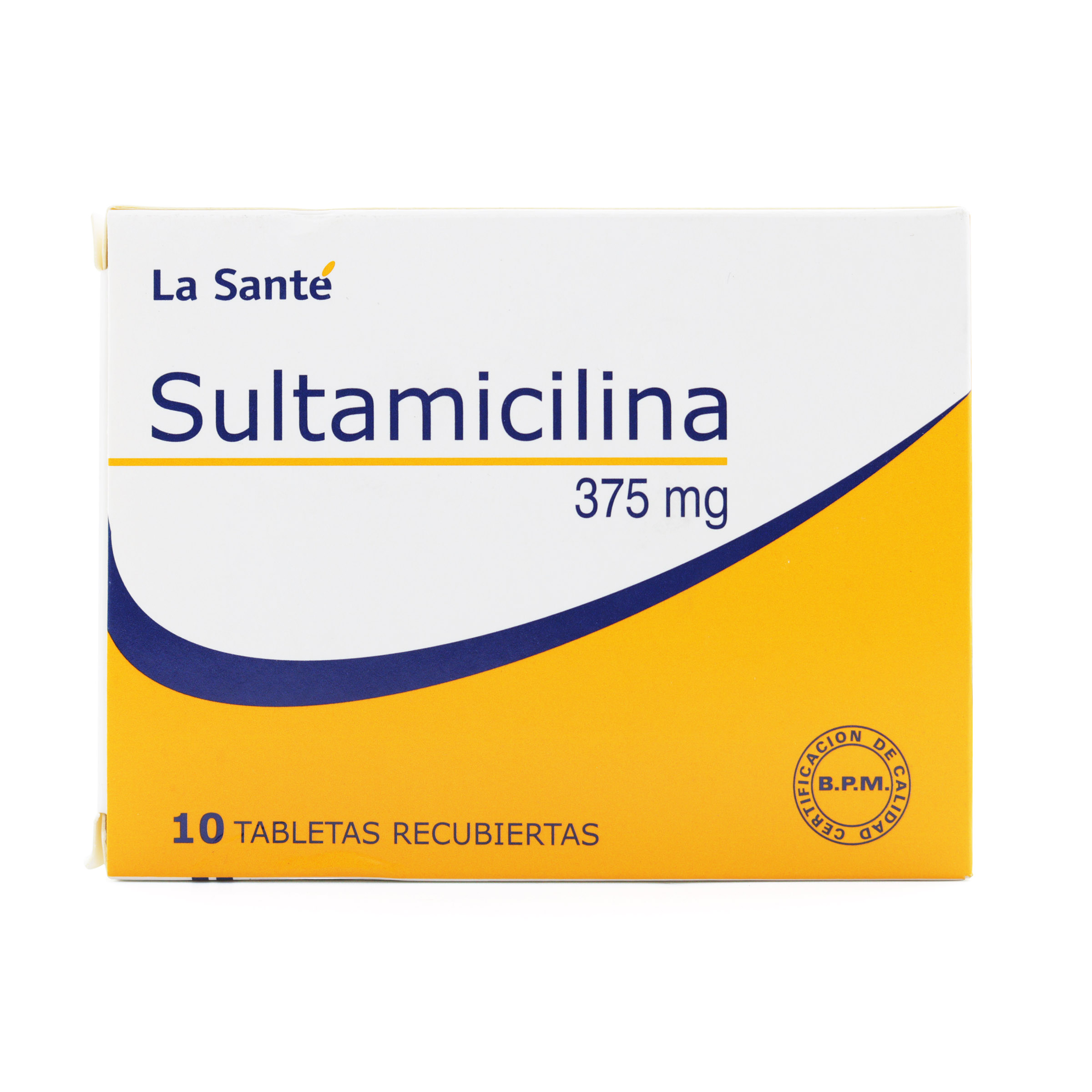 Sultamicilina 375 mg – 10 tabletas | La Santé