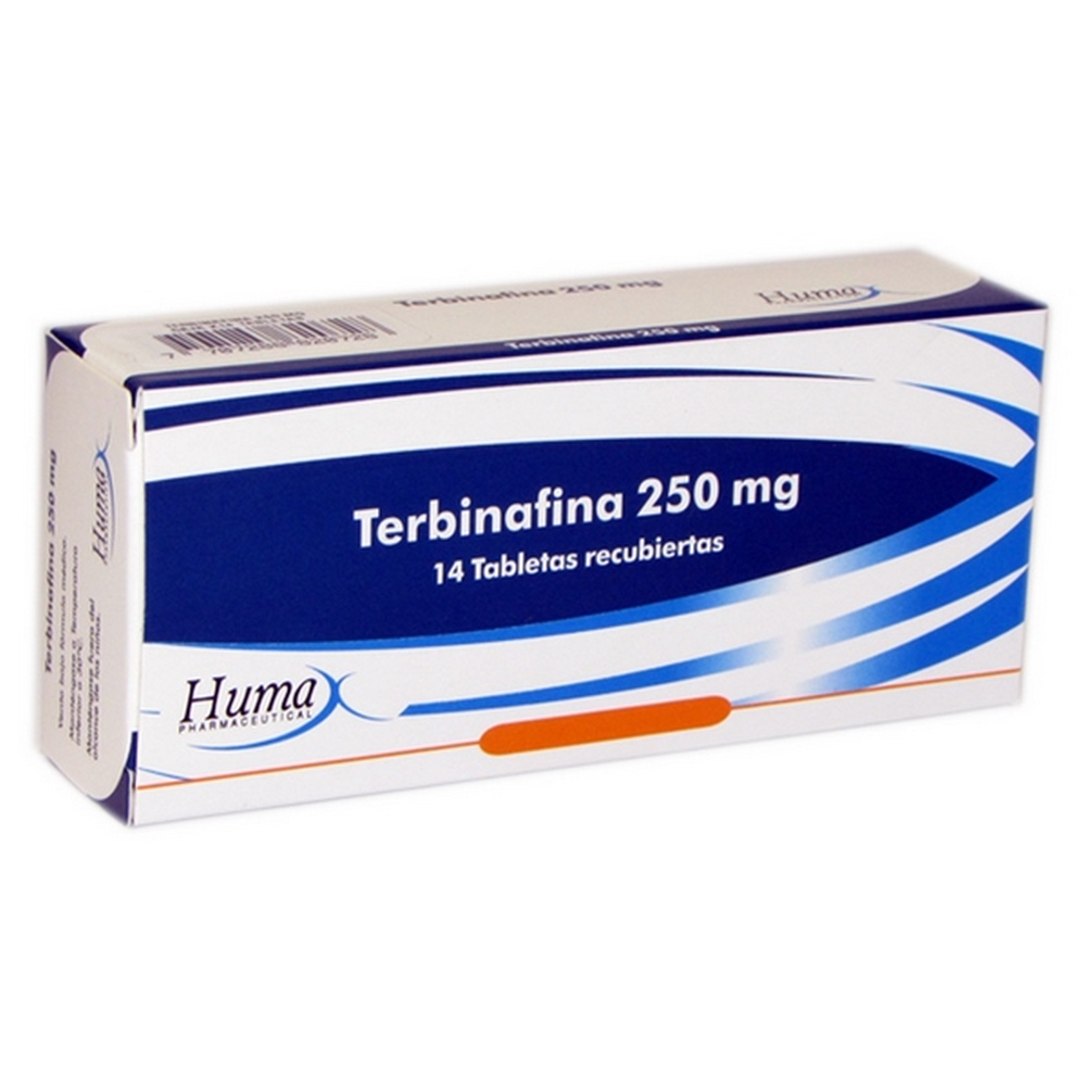 Terbinafina 250 mg – 14 tabletas HP