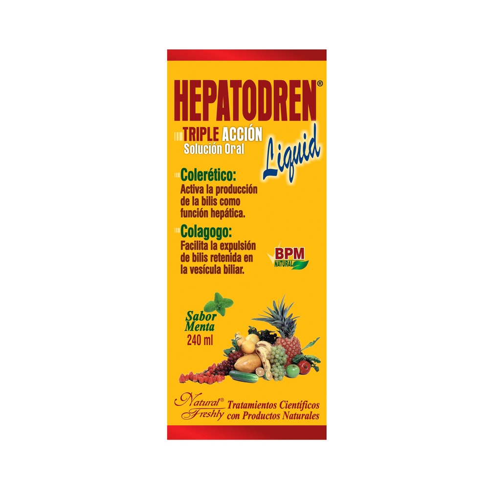 Hepatodren Líquido 240 mL – Producto Natural