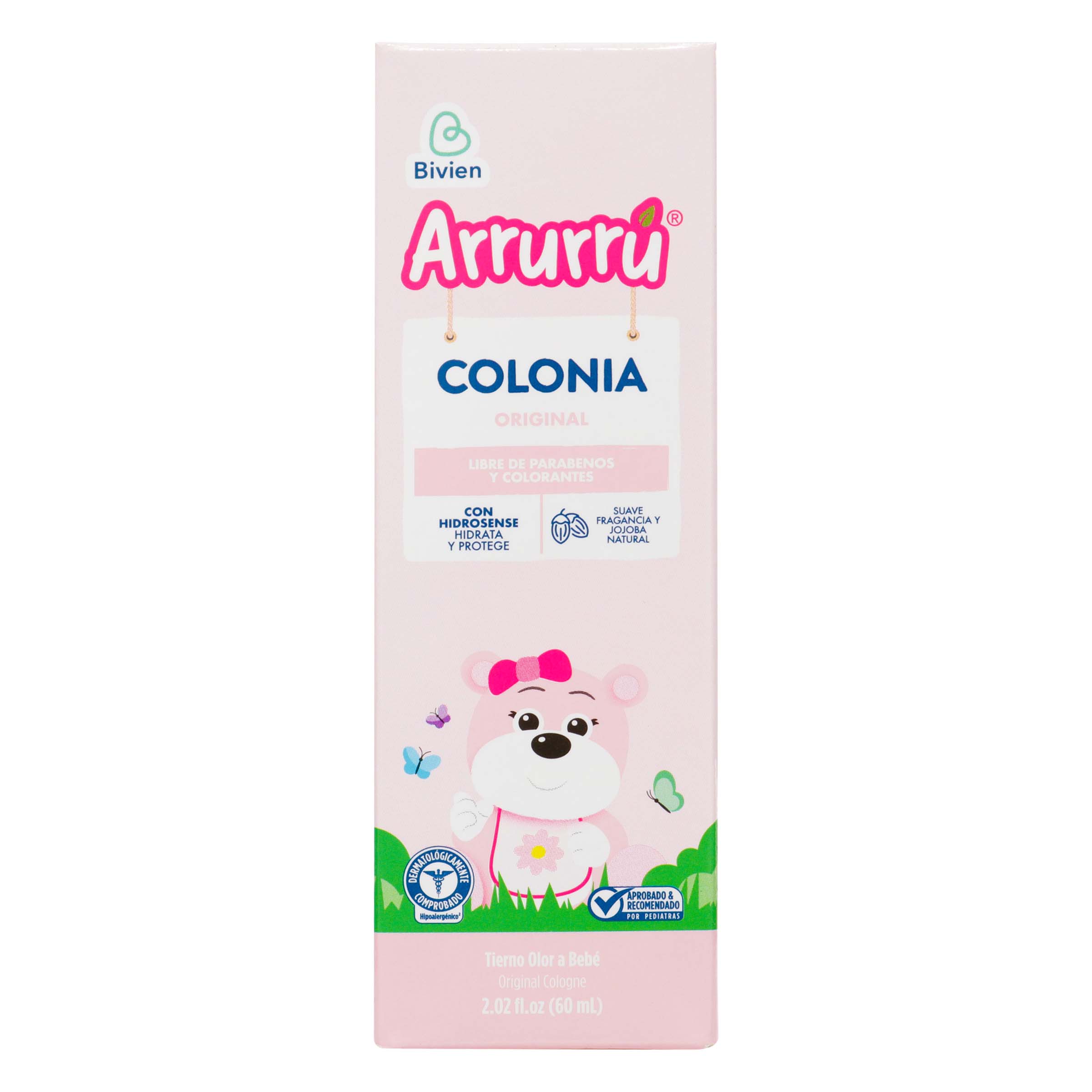 Arrurru Naturals Rosada Colonia 60 ml